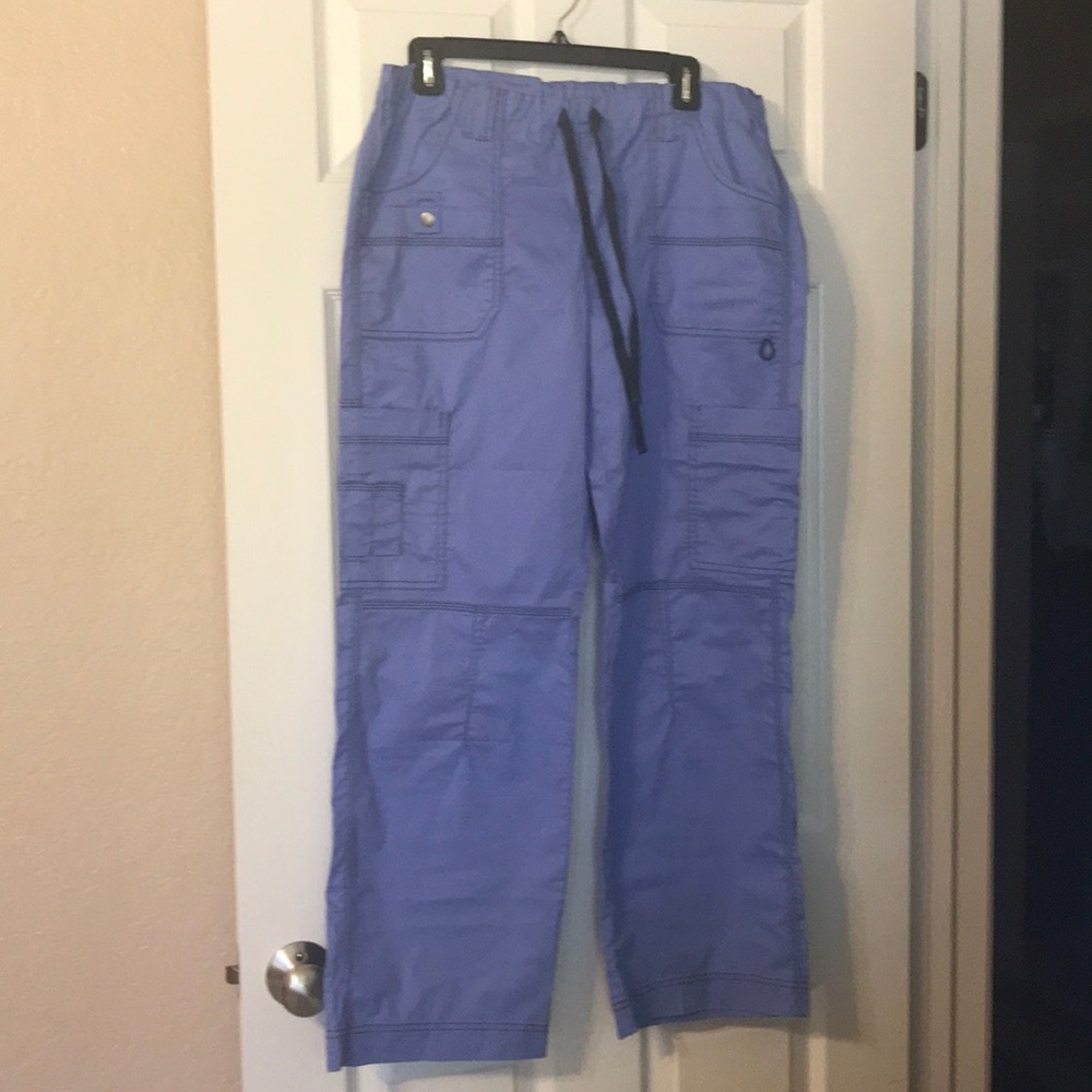 Ceil blue Dickies scrub pants